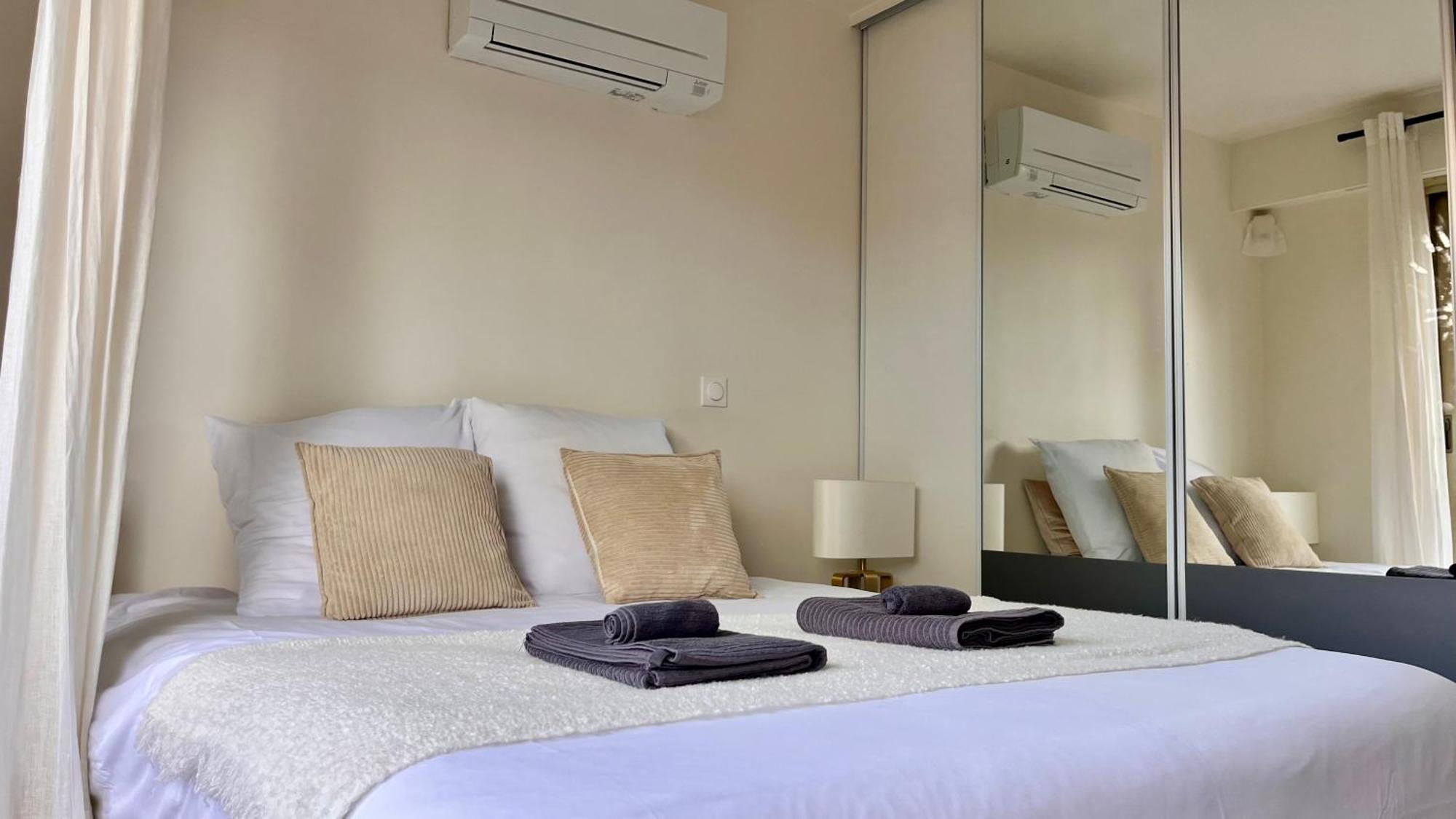 L'Azur - Apt De Standing - Piscine - Parking Le Cannet Esterno foto
